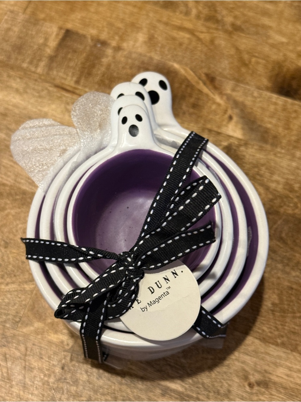 Rae Dunn Ghost Measuring Cups